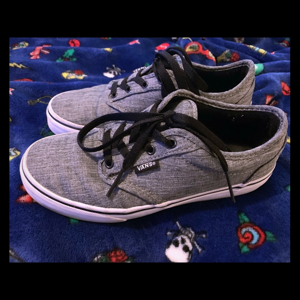 Boys grey vans